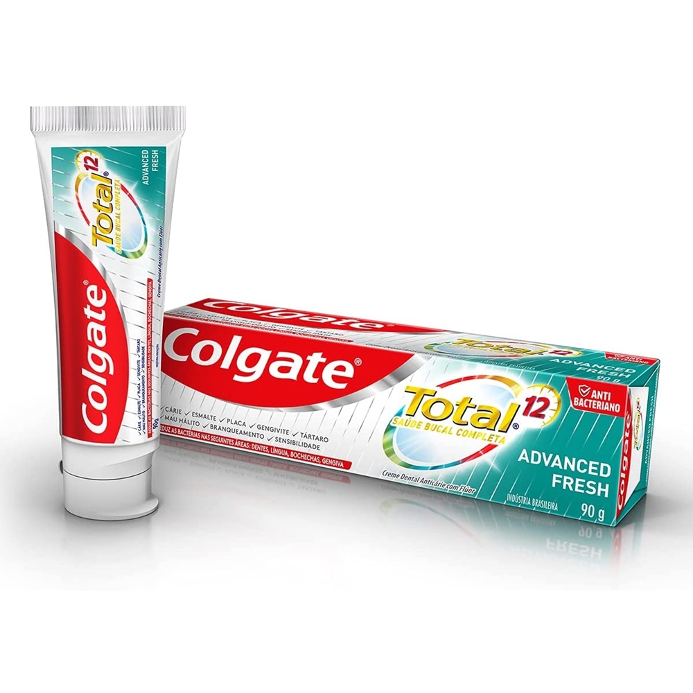 Creme Dental Colgate Total 12 Advanced Fresh 90g Creme Dental Colgate